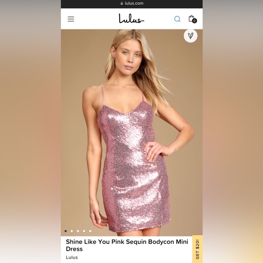 Lulu’s Dress with tags, size medium!
